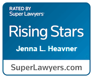 Rated by Super Lawyers Rising Stars: Jenna L. Heavner. SuperLawyers.com